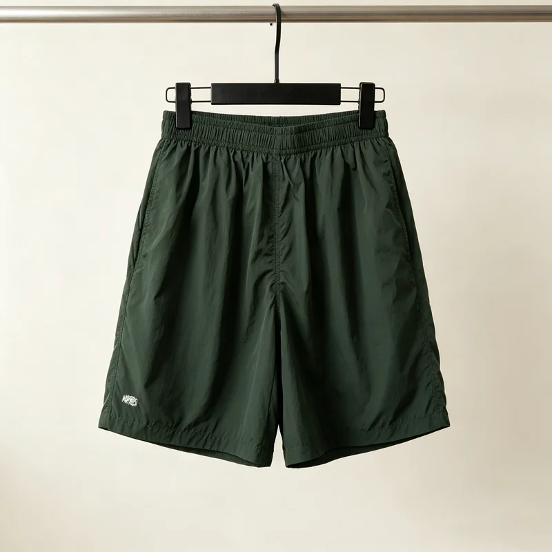 Nylon Waterproof Madness Shorts Embroidery Label MDNS Shortpants Jorts Men Women Loose Drawstring Beach Short Pants Breeches
