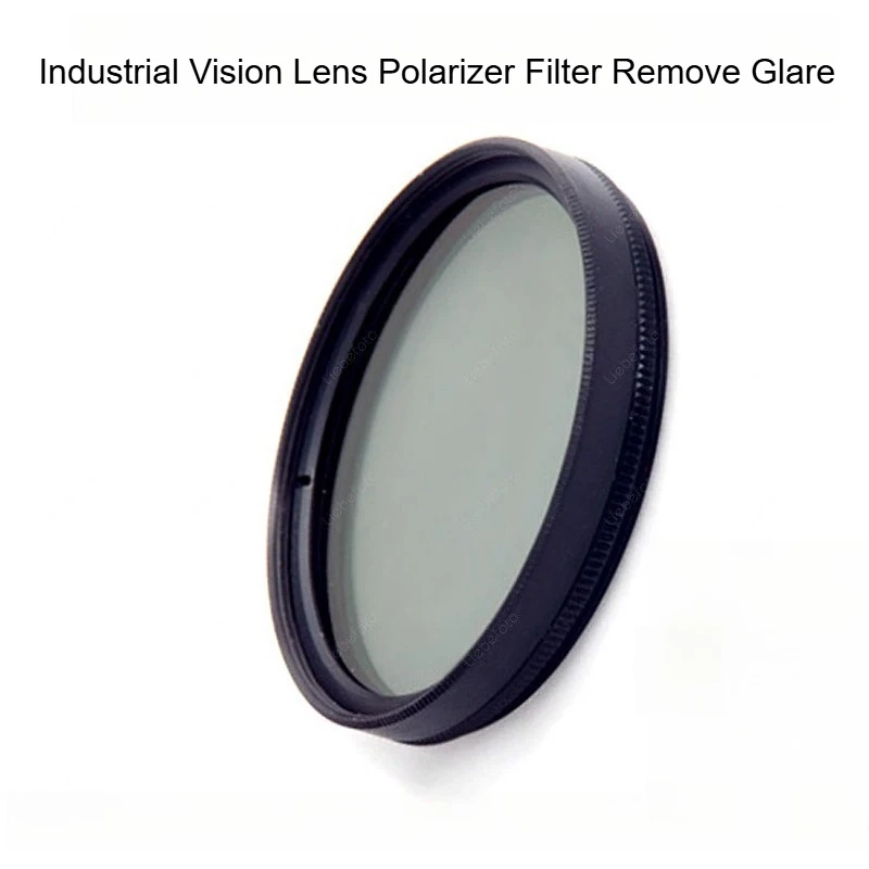 Circular Polarizing Filter P0.5 Thread For Industrial Lens M25‑43mm Remove Non‑Metallic Surface Reflection Improve Color Density
