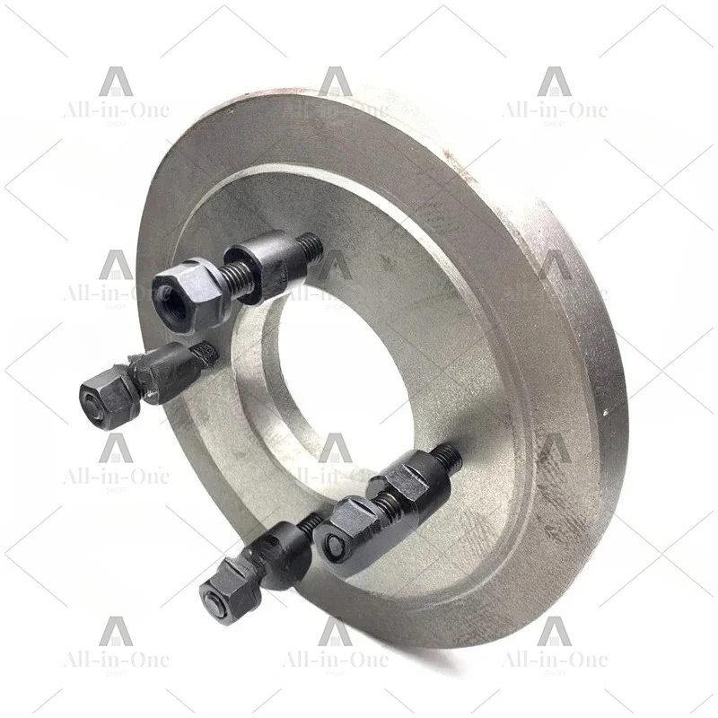 Lathe three-jaw chuck four-jaw chuck C6 C8 connecting disc over flange