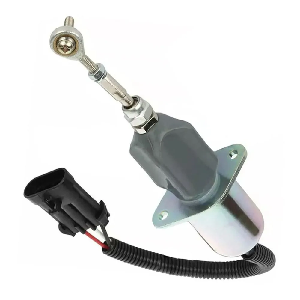 

Fuel Cutoff Solenoid Valve 6681513 for Bobcat Skid Steer Loader T190 S185 S175 S160 12V Compatible with 6681512