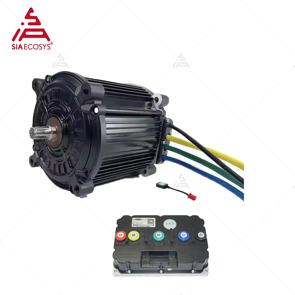 

US Warehouse QS Motor QS180 8000W Mid Drive Motor Kit With Fardriver ND961200B Encoder Version Controller