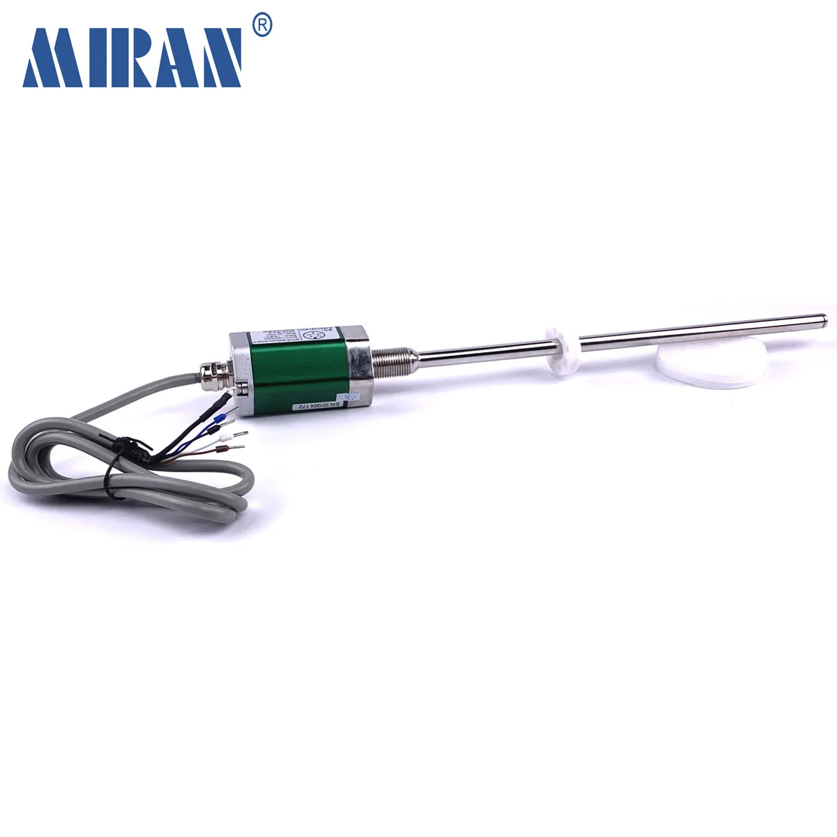 

Miran MTL5 Measuring Range 325mm-650mm Excellent Sealing Built-in Type Magnetostrictive Position Sensor Liquid Level Transducer