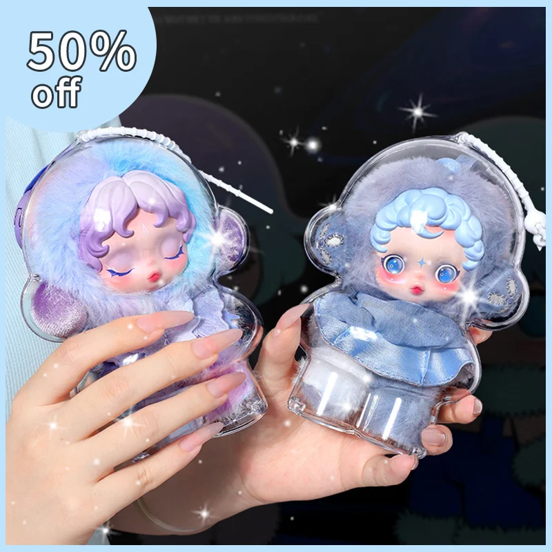 For Skullpanda Guangweaving Garden SP Doll Transparent Protective Case Storage Case Display Bag Cover Dustproof Organizer Box