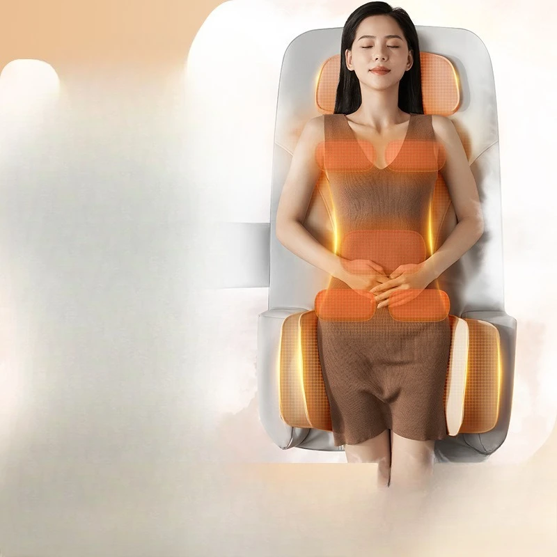 

Full body massage reclining pad, cervical spine massager, kneading electric mattress and chair