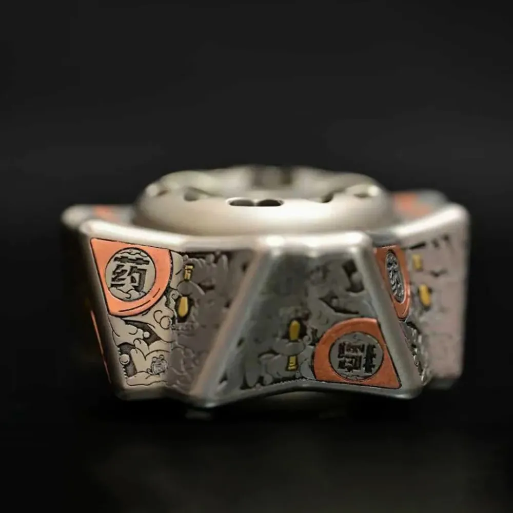 Youbing EDC Mid Autumn Festival Limited Edition Sakura Fidget Metal Spinner Titanium Fidget Toys For Adults Anti-stress Gyro