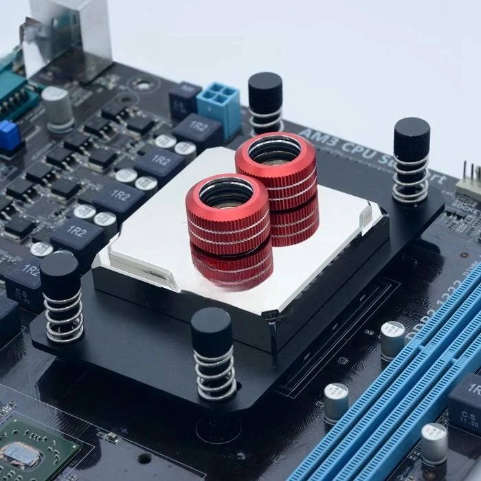 All-metal 2019 CPU water cooling head JB6T copper baseplate AM4 jet
