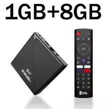 TV98 ATV Pro Smart TV Box Allwinner H313 2GB RAM 16GB ROM Android 14 4K 8K HDR 2.4G&5G Dual-Band WiFi BT5.0 Media Player