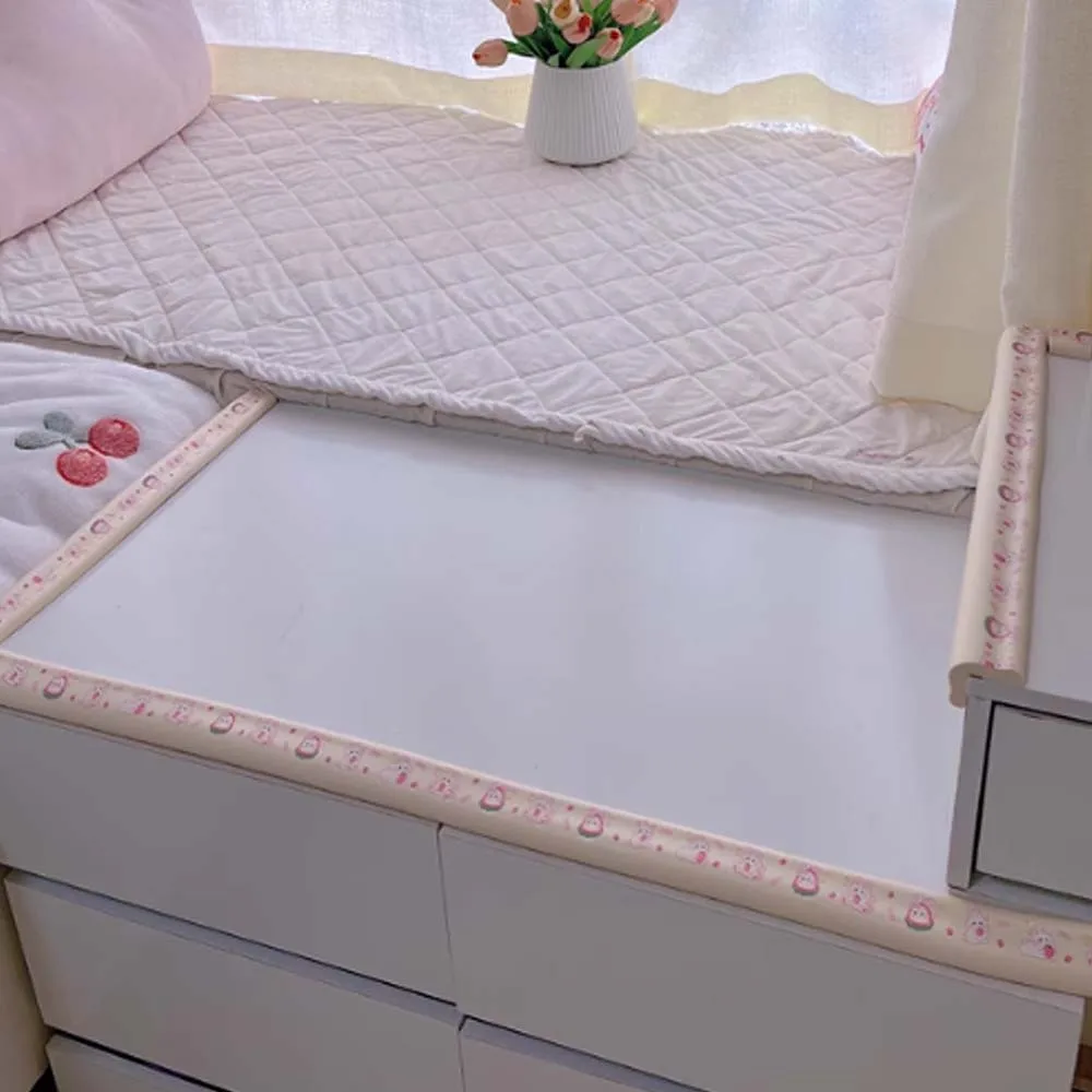 

Soft Baby Anti-collision Strip Cartoon Traceless Table Corner Protective Cover Pink Double-sided Tape