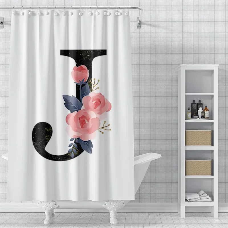 Home decor 26 letter shower curtains for bathroom waterproof fabric bathroom Curtains modern shower curtain 180x200 240x200