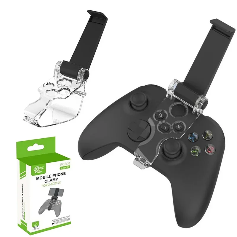 Mobile Phone Holder Support Stand for Xbox Series S/X Controller Mount Holder Handle Bracket Wireless Gamepad Phone Clip Stand