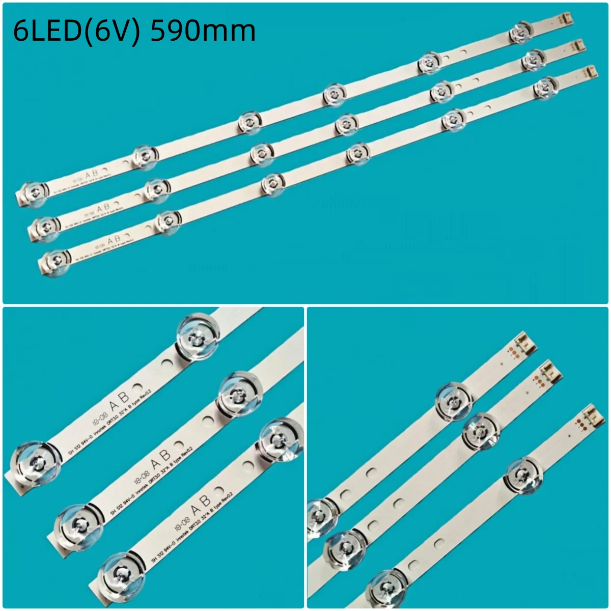 LED شريط إضاءة خلفي ل 32LB5610 32LF6309 32LB551B 32LY750H 32LB5700 32LF650V 32LB580U 32LF592U 6916L-1703A 1704A 1974B 1975B