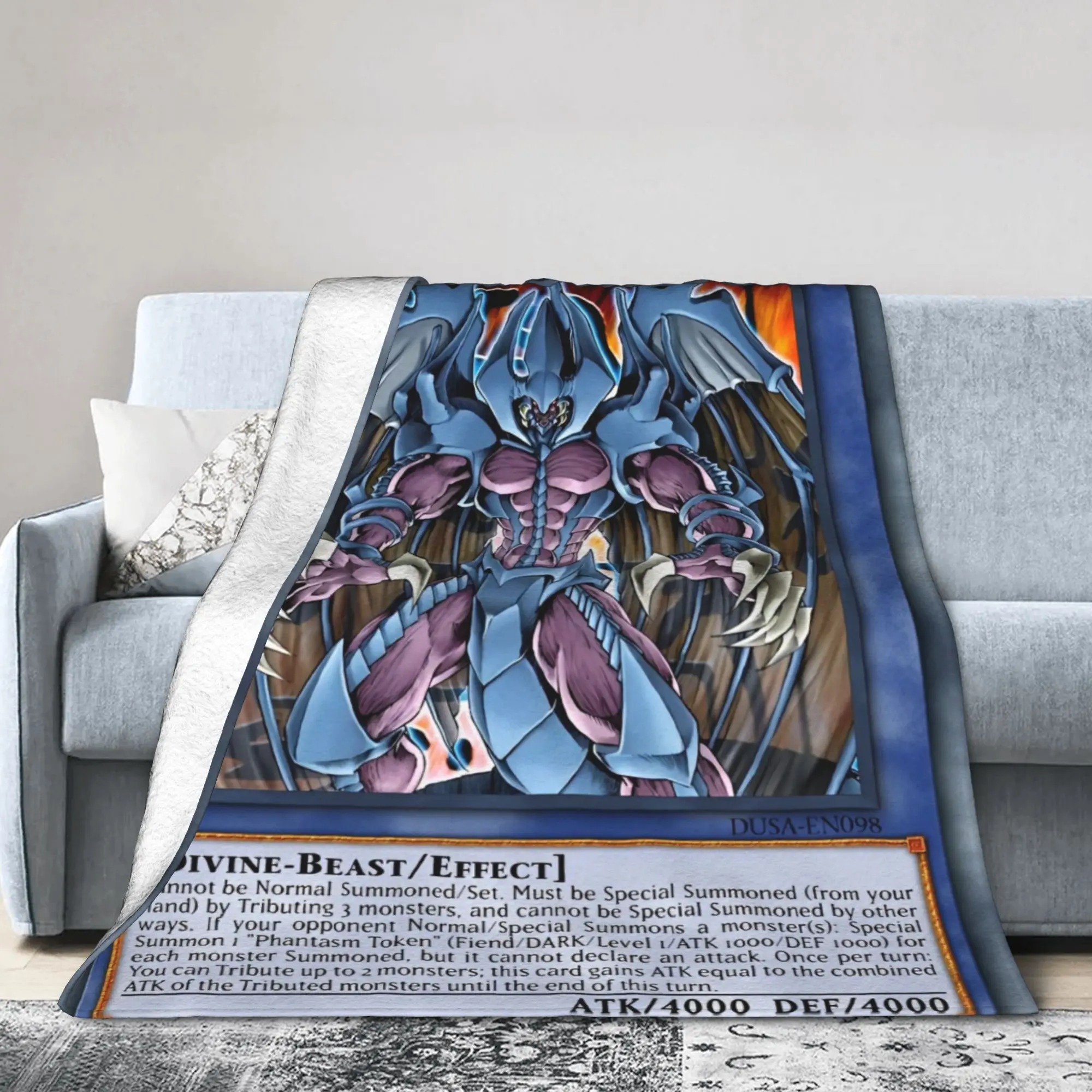 anime-yu-gi-oh-cartao-cobertor-felpudo-dragao-jogo-dos-desenhos-animados-engracado-lance-cobertor-para-colchas-125-100cm-leve