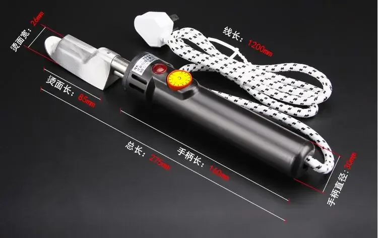 Adjustable thermostat small iron leather bag leather shoes special mini iron wrinkle industrial household tools