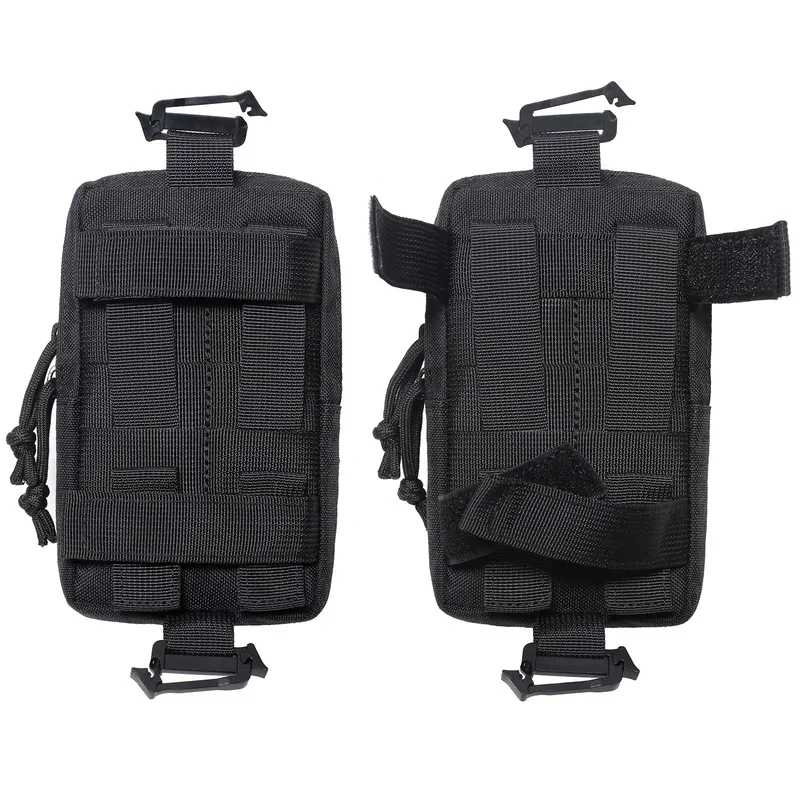 Molle Backpack Strap Bag Phone Holder Outdoor Sports Running Camping Hiking Hunting Accessories Organizer EDC Tool Waist Pouch