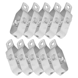10 Pcs Wire Tensioner Steel Wire Tightener Fencing Line Heavy Duty Metal Cable Strainer Lifting Chain Rope Fittings Durable Rust