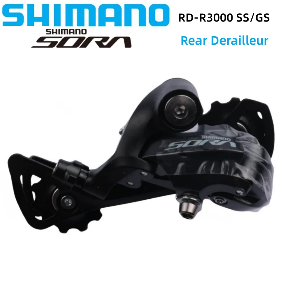 SHIMANO SORA R3000 Series Rear Derailleur 9-Speed RD-R3000 SS/RD-R3000 GS 9S For Road Bike Bicycle Parts Original