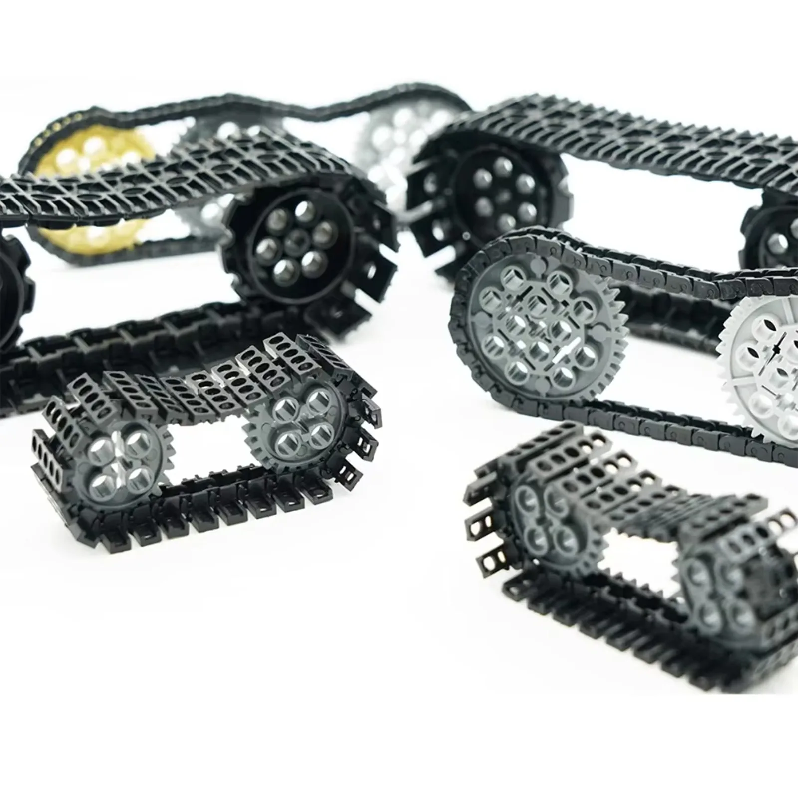 768PCS Kit di costruzione di parti tecniche con ingranaggi Assi Ruote per modelli di robot per auto MOC STEM Toys