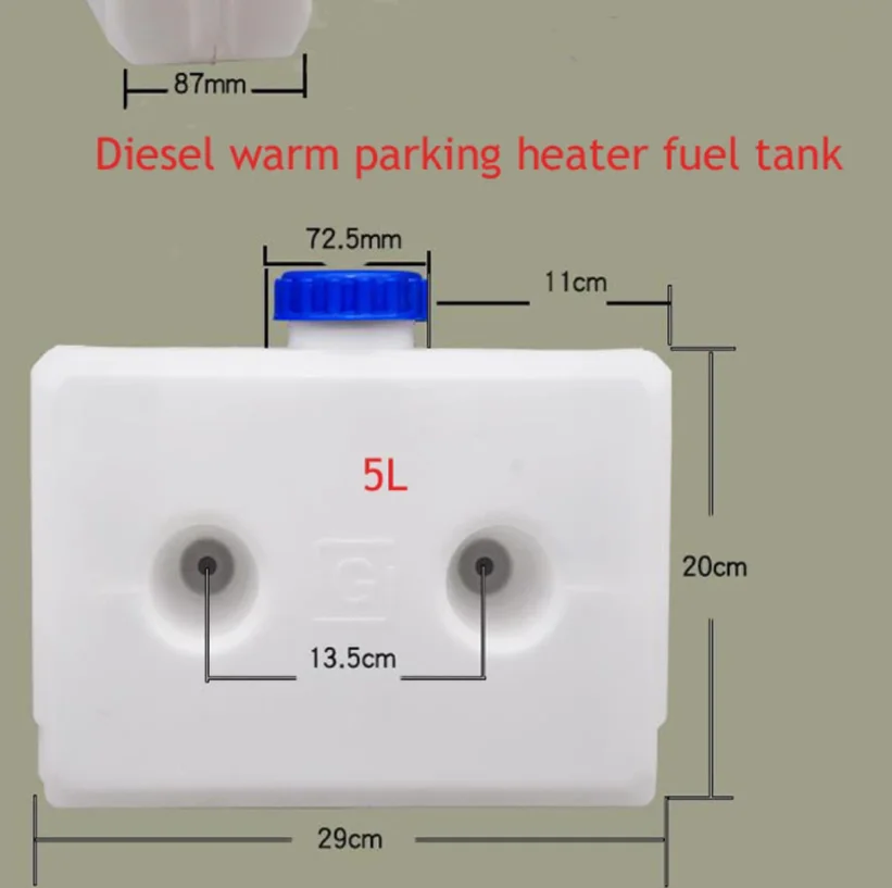 1x Air Heating Parking Heater Diesel Fuel Tank Diesel Heater Heater 5 Liters 9 Liters 10 Liters 15 Liters Accessories Daquan