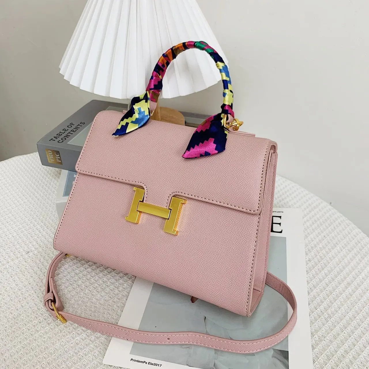 

Vintage Luxury Women Handbag Elegant Leather Crossbody Bag High End Shoulder Tote Classic Designer