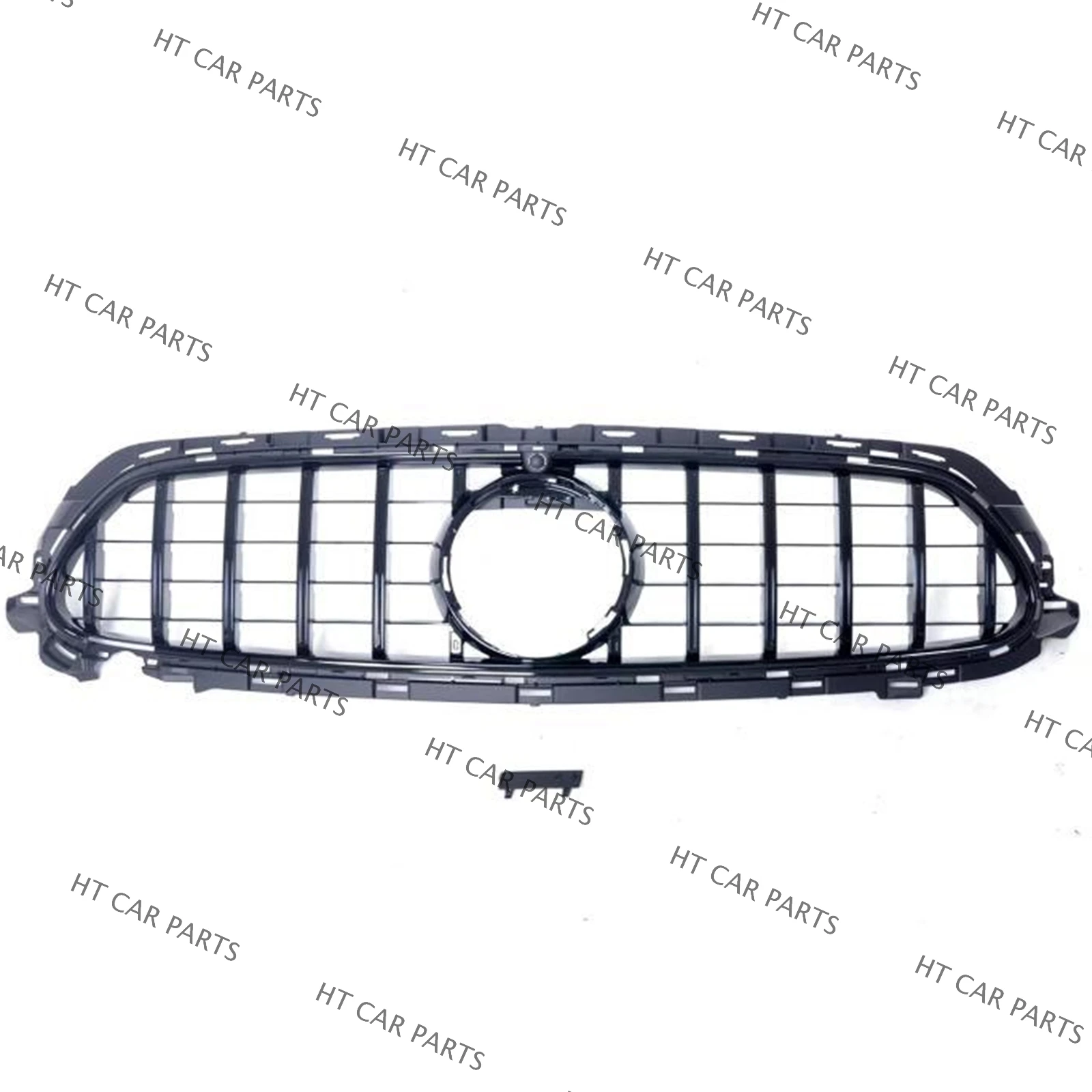 Sedan Sport Style Advance Version 1 x Black Front Bumper Grille Cover GT Style For Benz E-Class W213 2021-2022 2021 2022