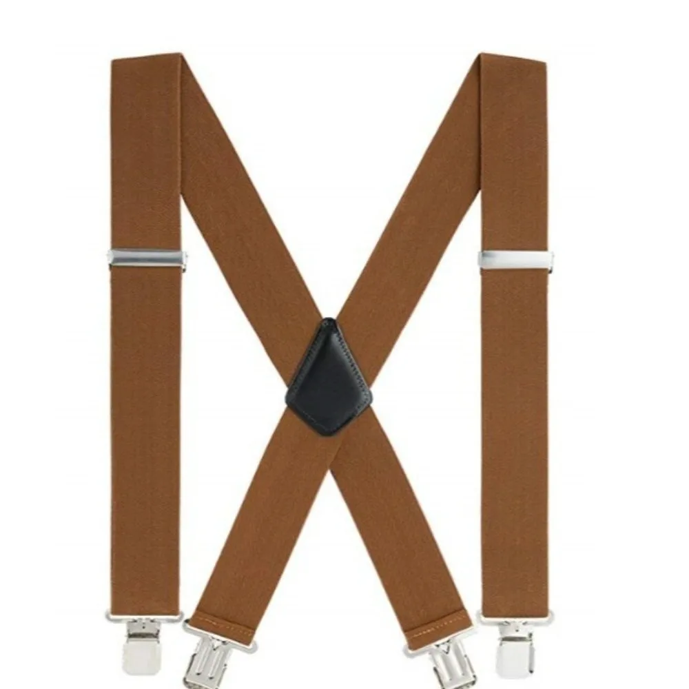 solid-color-work-suspenders-5cm-wide-heavy-duty-elastic-pants-braces-with-4-gripper-clasps-high-elastic-x-type-suspenders