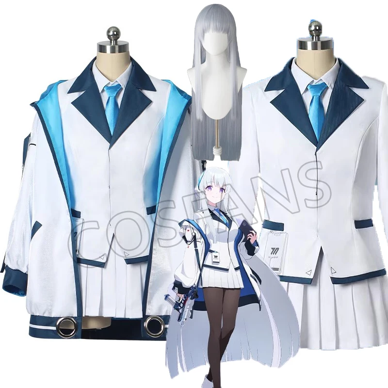 

Game Blue Archive Ushio Noa Cosplay Costume Lovely Sweet JK Uniform Activity Party Role Play Clothing Custom-Make Wig Shoes