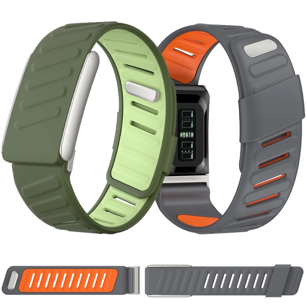 Sport-Silikonarmband für Whoop 5.0/MG Original, atmungsaktiv, bequem, Correa für Whoop 5.0 MG, weiches Armband-Zubehör