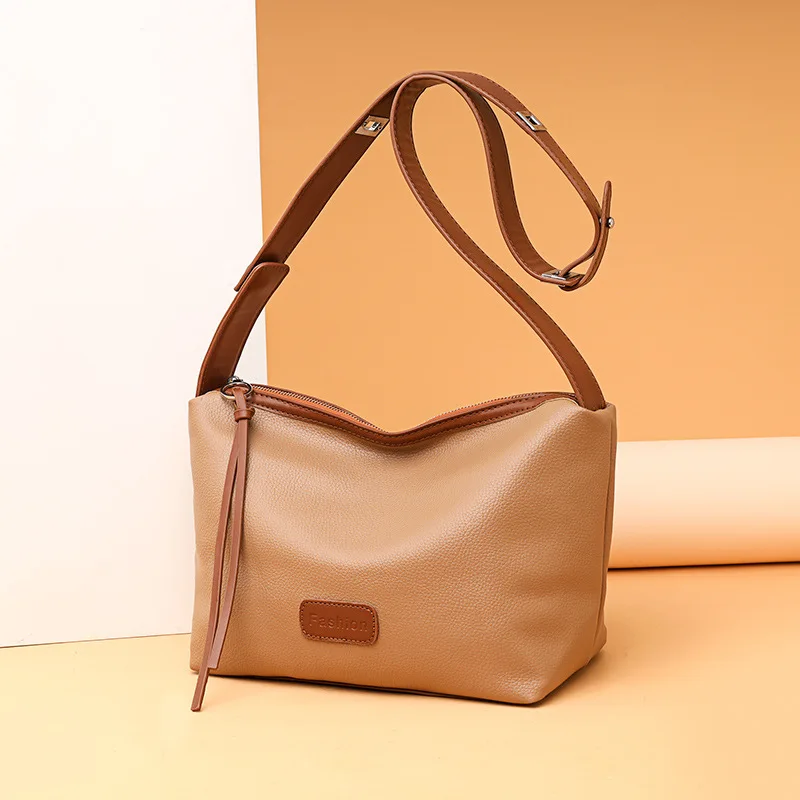 

Designer Women's Top-Handle Shoulder Crossbody Bag Luxury Casual Tote Female Purse Travel Backpack