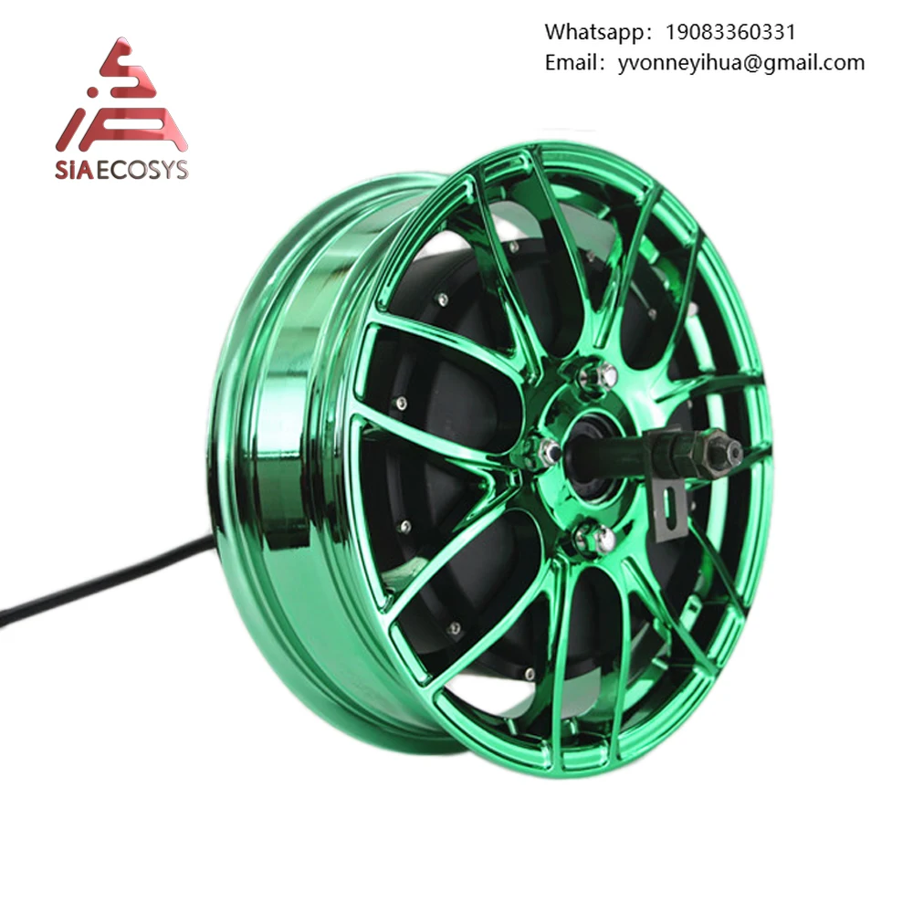 QS 14x4.25 بوصة 3000 واط 260 40 ساعة V3 محرك محور عجلات كهربائي قابل للفصل BLDC