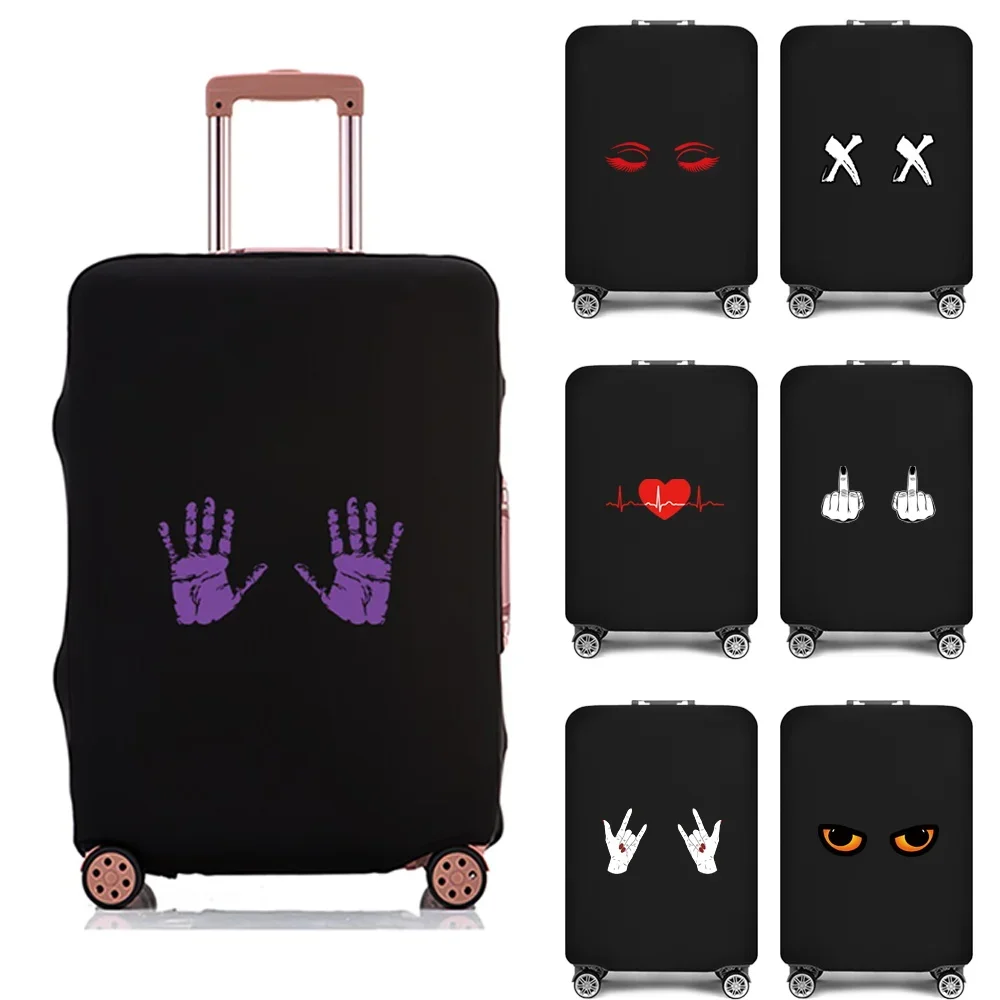 

Chest Print Travel Suitcase Dust Cover Luggage Protective Cover for 18-28 Inch Trolley Case Portable Cover Travel Accessories