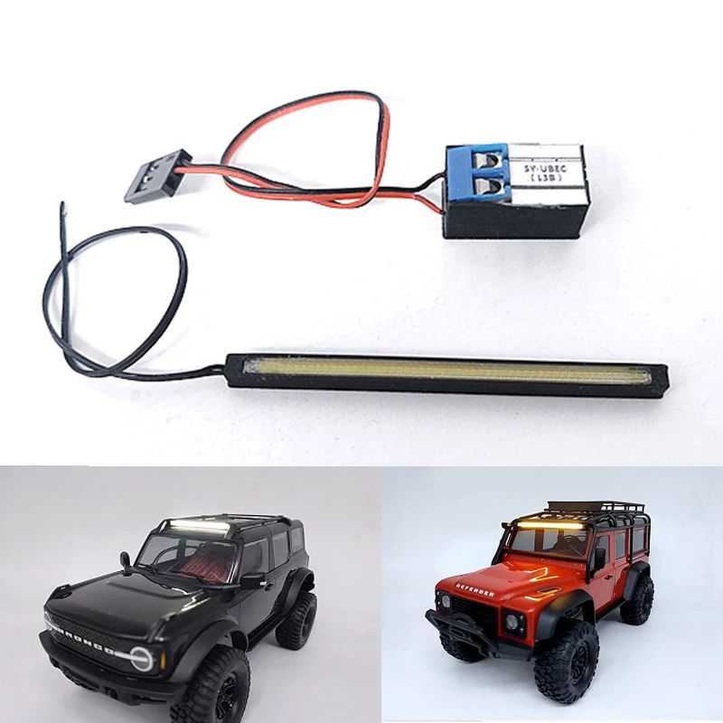 

2Pcs TRX4M Chassis Light LED Ambient Lamp Accessories for 1/18 RC Crawler Car Traxxas TRX-4M Bronco Defender Upgrade Parts