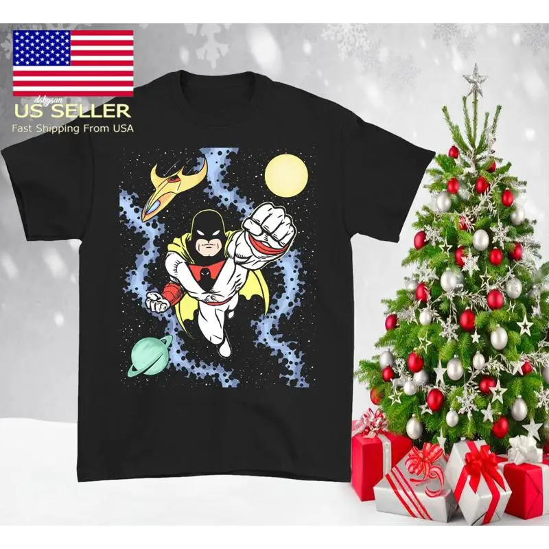 

Горячая новинка Space Ghost Coast To Cartoon футболка черная S 5Xl Xb09