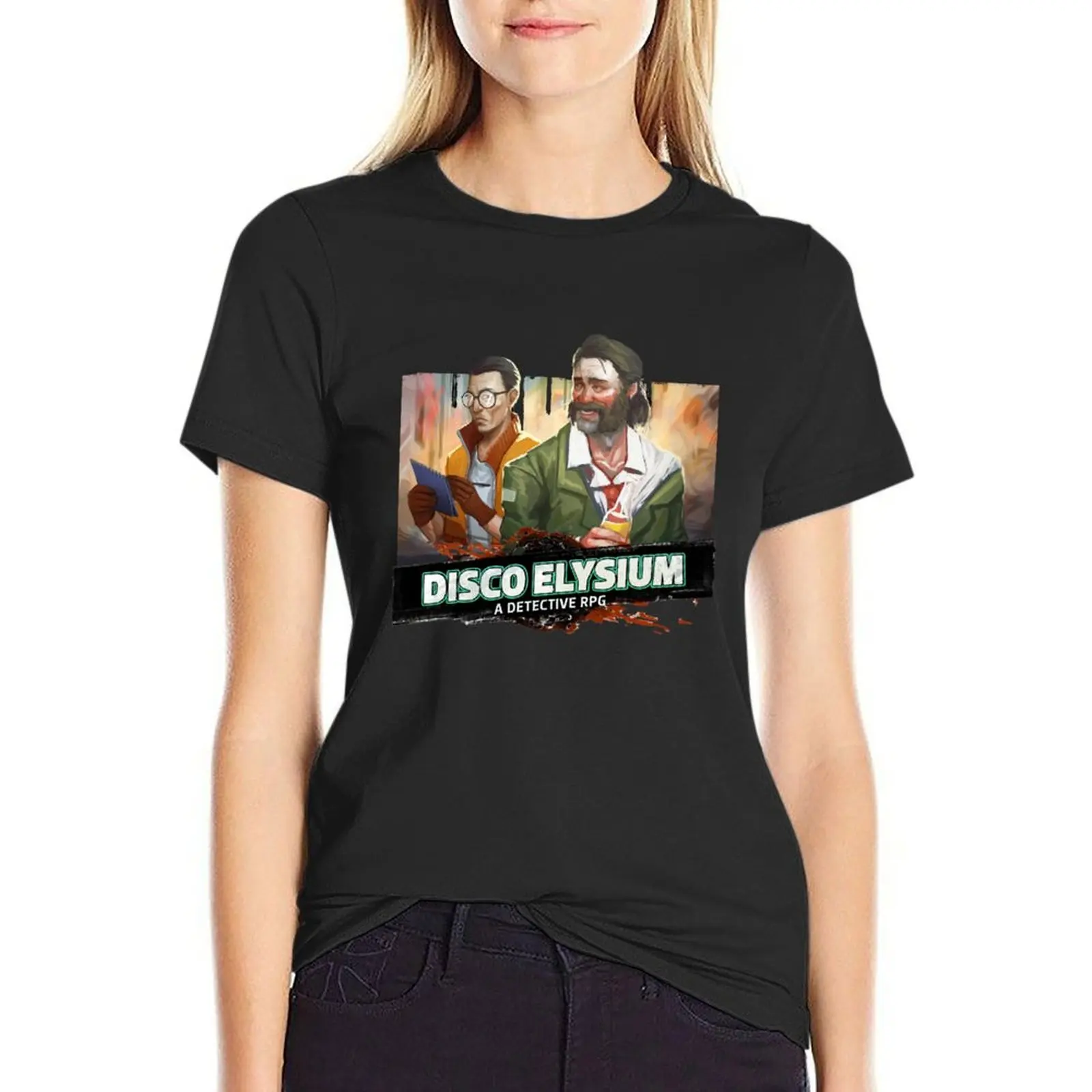 disco elysium lover T-Shirt cute clothes cute tops womans clothing