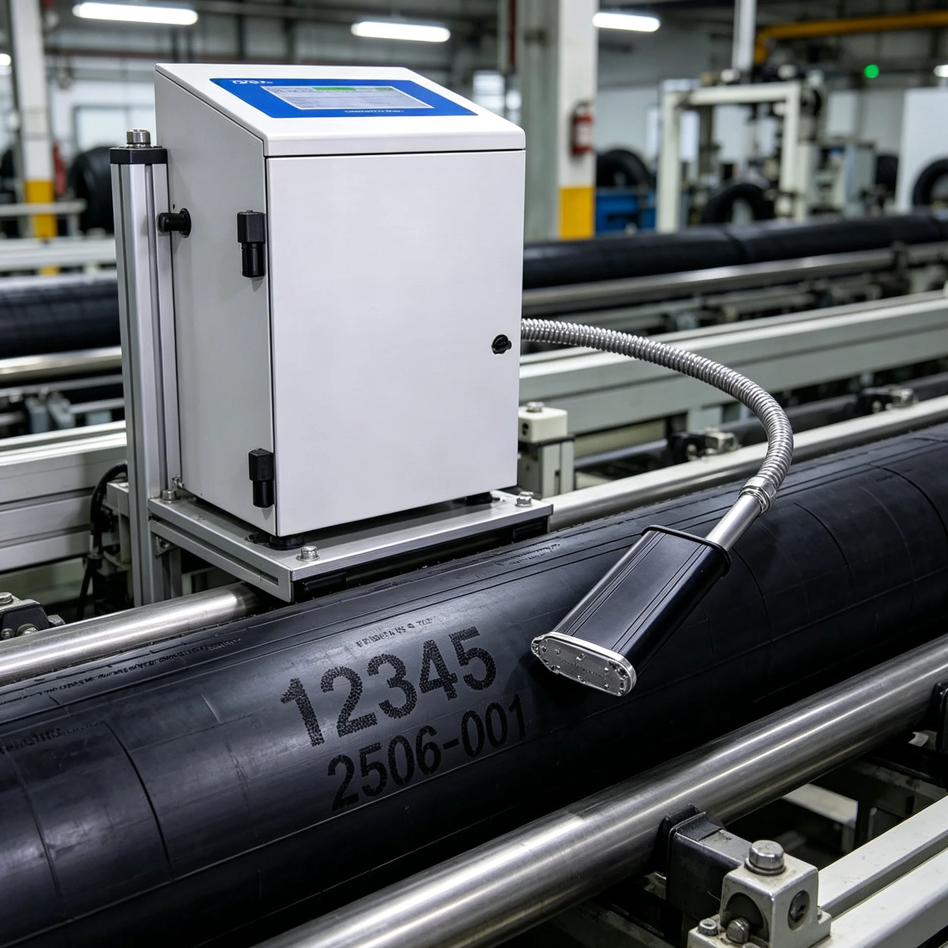 Must Buy DOCOD DOD Large Character Inkjet Printer D100 Self Clean Date Mrp Printing Batch Coding Machine for Pipe Stone Glass
