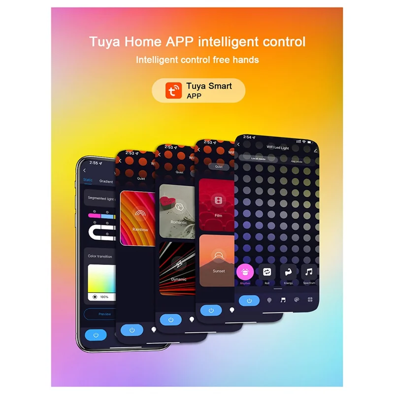 panneau-lumineux-intelligent-rgb-efficace-panneau-lumineux-intelligent-applique-murale-d'ambiance-interieure-veilleuse-pour-salle-de-jeux-a