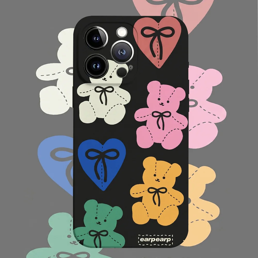 Color Bear Glossy Film Hard Phone Case for Samsung Galaxy A37 A57 A17 A07 A16 A56 A26 A36 A06 A55 A35 A15 A54 A05 A14 4G 5G