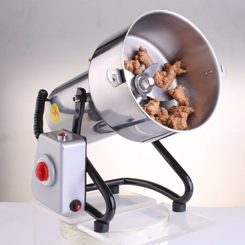 Hot Sale 800g Home Use Stainless Steel Swing Coffee/Dry Leaf Crusher Machine Custom Herb Grinder