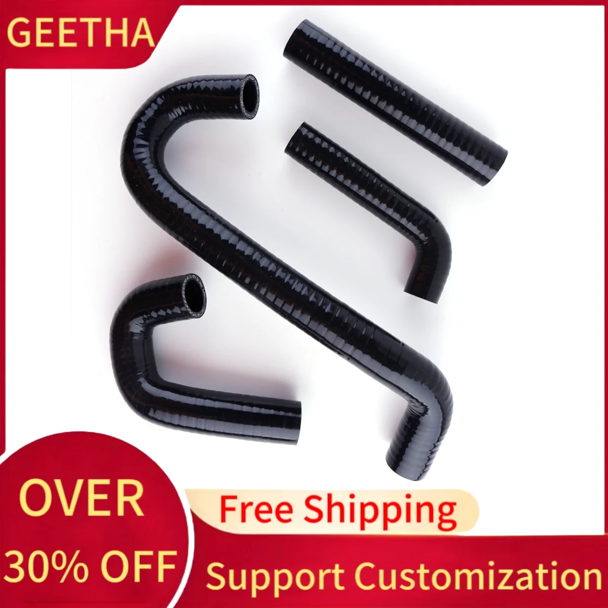 Fit 1989-1999 Yamaha FZR600R FZR 600 R Silicone Radiator Coolant Hose Kit 1990 1991 1992 1993 1994 1995 1996 1997 1998