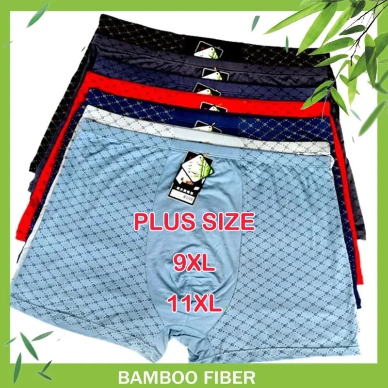 

4 упаковки, большой размер 9XL 11XL, сексуальное нижнее белье для больших мужчин, вязаные боксеры Hombre, короткое модное мужское нижнее белье с большими пенисами 8XL 10XL, новинка