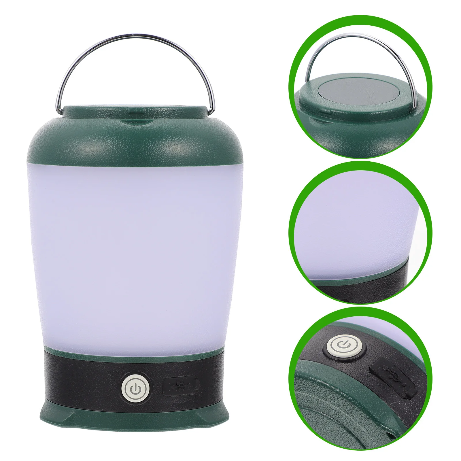 1 مجموعة ضوء التخييم في حالات الطوارئ قابلة للشحن عكس الضوء LED لمبة معلقة في الهواء الطلق خيمة مصباح متعدد العتاد ساحة ضوء