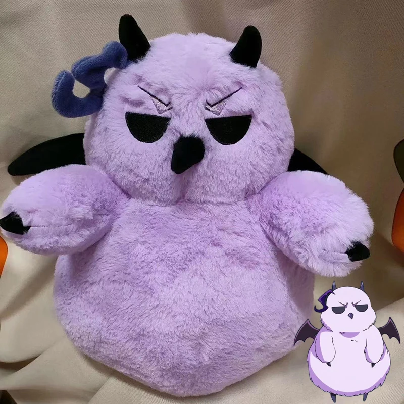 

Anime Welcome to Demon School Naberius Caruego Cosplay Doll Cute Demon Plush Stuffed Cotton Doll Christmas Room Decoration