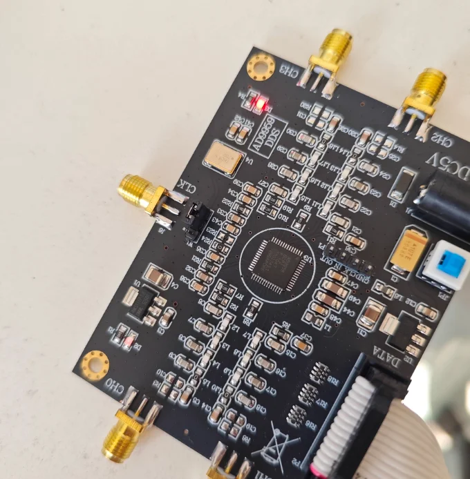 AD9959 Module 4 Channel DDS RF Signal Generator Phase Adjustable High Performance for STM32 Development Testing