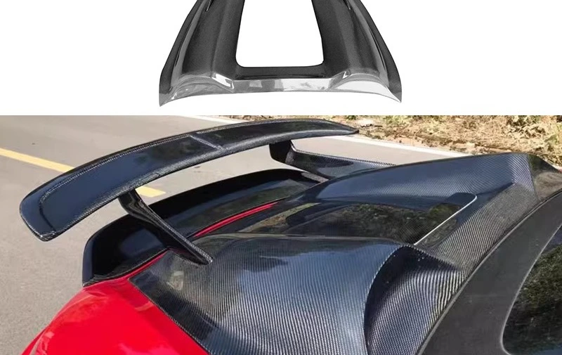 

Carbon Fiber Hump Tail for Porsche 718 Boxster Modified 981 Convertible Spoiler Surrounded