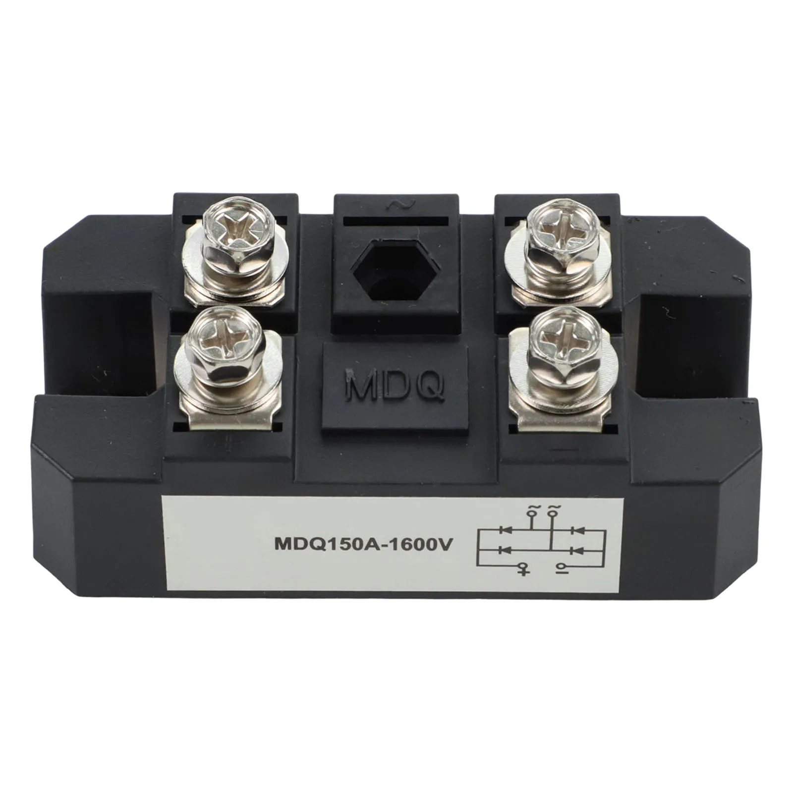 MDQ 100A 1600V Metal Enclosed Bridge Rectifier Designed for Single Phase Rectification and Optimal Heat Management