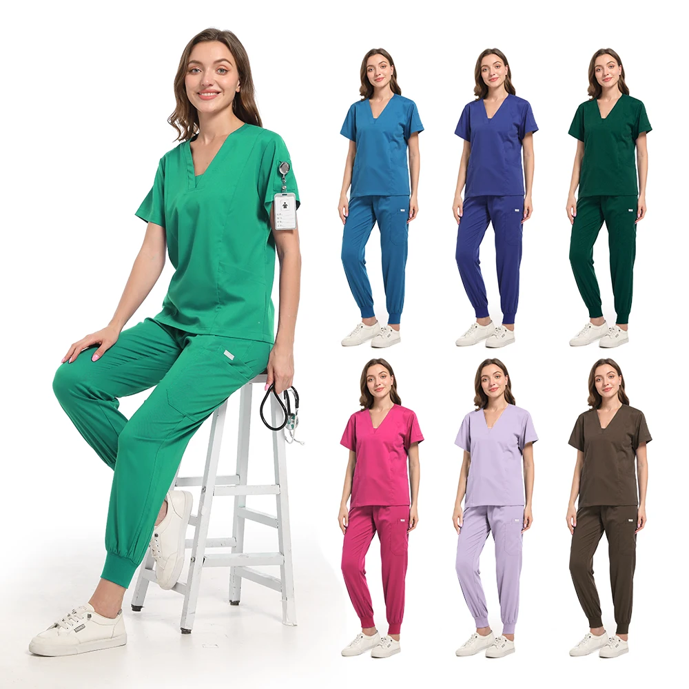 Uniform Nursing Suit Room Workwear Nurse Dental Supplies