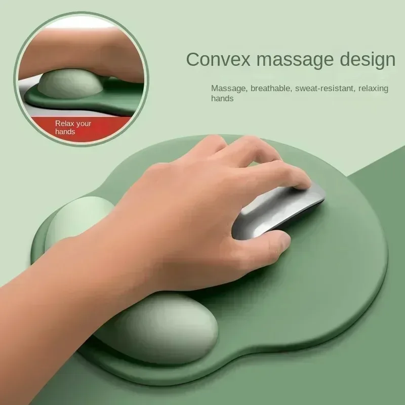 Gradient Color Mouse Pad, Comfortable Wrist Rest, Non-Slip Mouse Pad, Soft Mouse Pad Wrist Rest, Computer Desktop Foam Mouse Pad