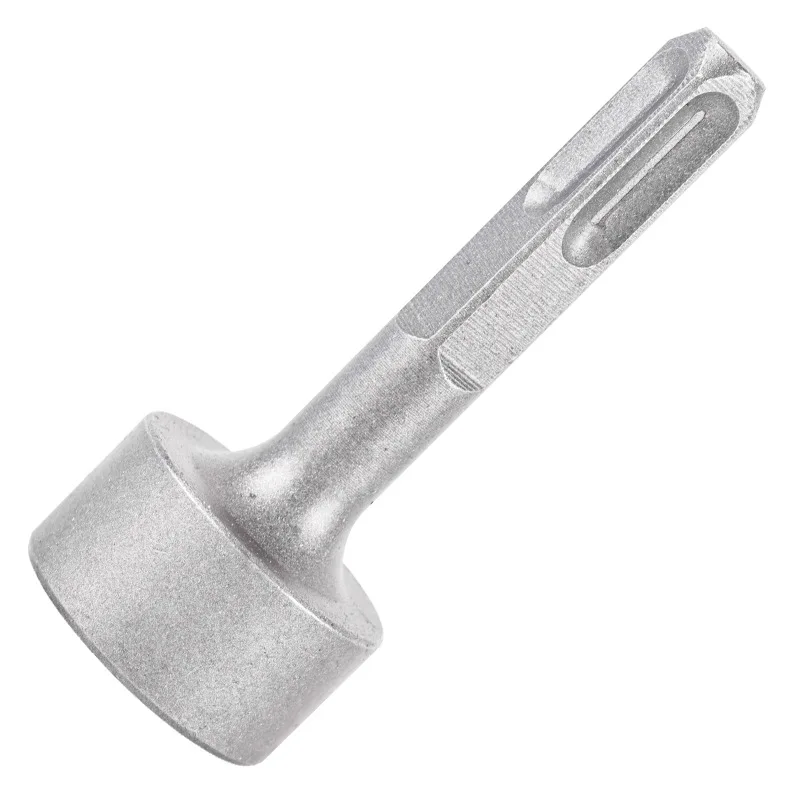 1pc SDS Plus Ground Rod Driver Heavy Duty Steel Drill Bit Driver Ground Rod Bits Socket for Rotary Hammer Drill Grounding Rods