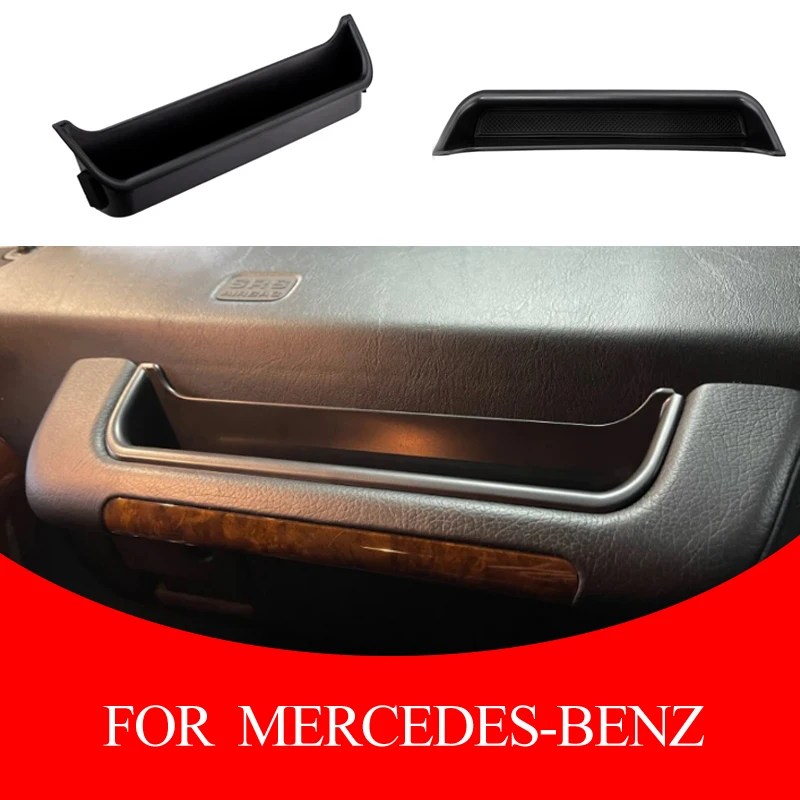 ABS Car Copilot Seat Storage Box Tray Case Organizer for Mercedes Benz G Class W463 W464  W463A G350 G500 G63