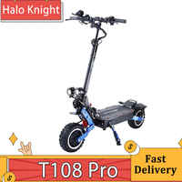 Halo Knight T108 Pro Electric Scooter 11'' Off-Road Tire 3000W*2 Motors 95Km/h Max Speed 60V 38.4Ah Battery Dual Hydraulic Brake