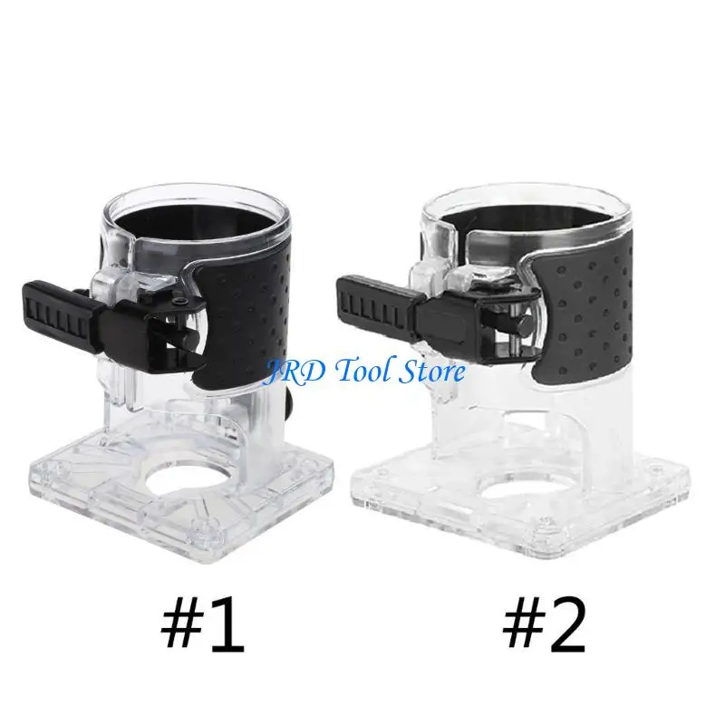 A2UD Router Base Vacuum Cleaner Trimming Bakelite Milling Slotting Machine Dust Cover